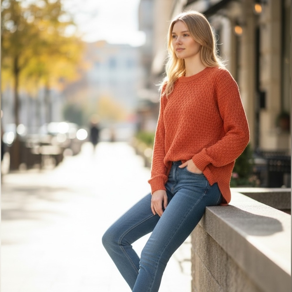 Max Studio Comfy Longer Sweater